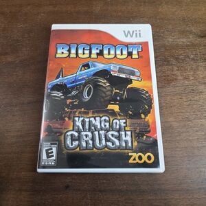 Nintendo Wii Bigfoot King of Crush Game
